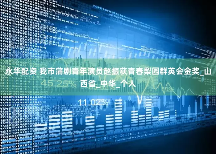 永华配资 我市蒲剧青年演员赵振获青春梨园群英会金奖_山西省_中华_个人